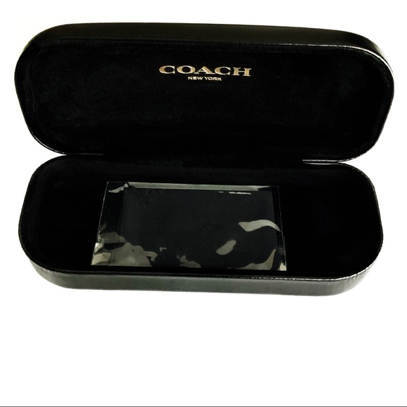 🆕 2pc Set Brown COACH Confetti 51mm Frames + Black Leather Case NWT - Picture 15 of 16
